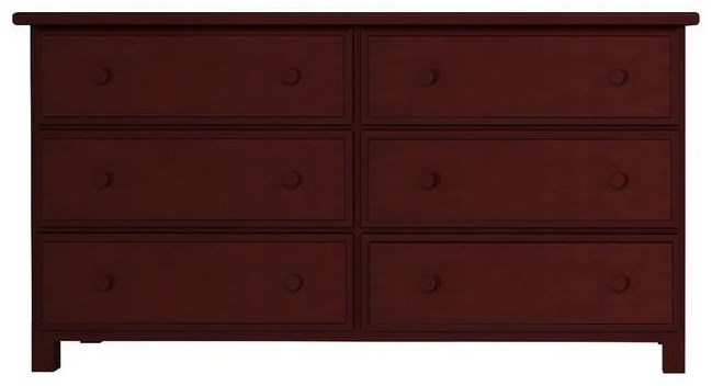 Jackpot Kids Storage Solutions 714260 005 Youth 6 Drawer Dresser